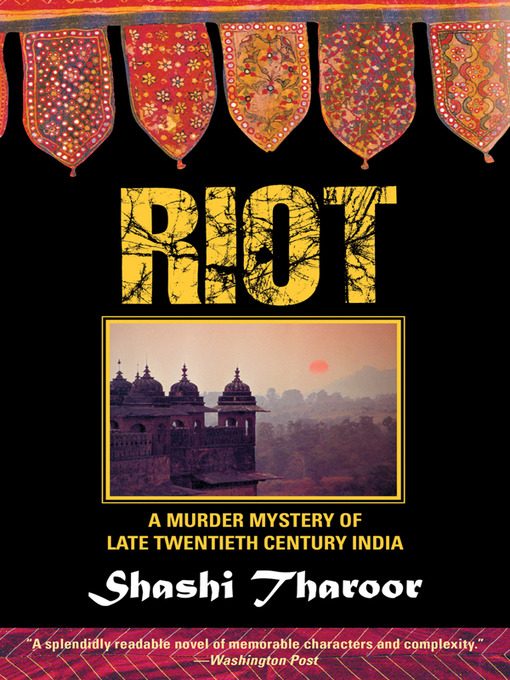 Title details for Riot by Shashi Tharoor - Available